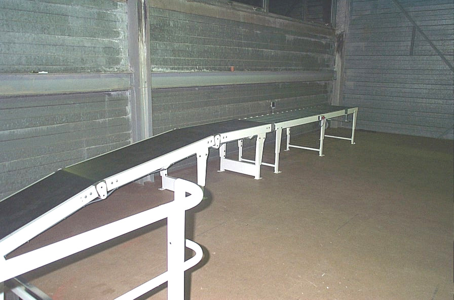 Transporteur à bande - manutention de colis et pièces - charges faibles, moyennes et lourdes_1