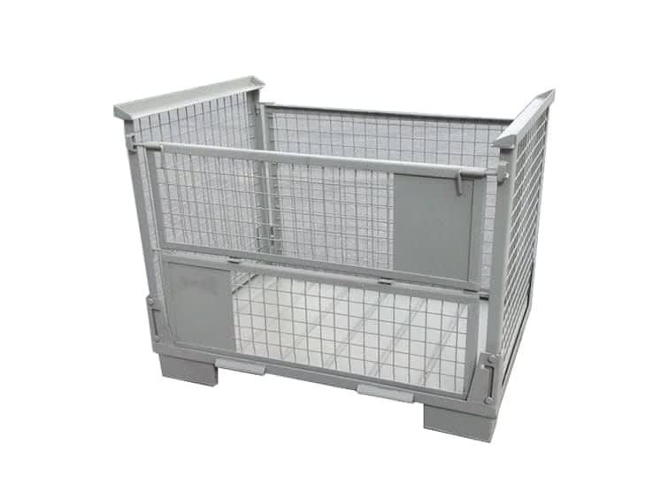 Caisse métallique pliable repliable_1