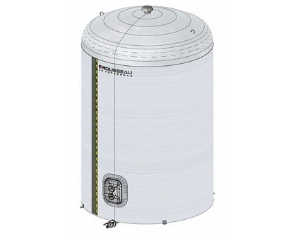 Cuve à engrais liquide cuve verticale en enroulement filamentaire - La compacte 30m3_1
