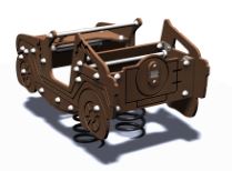 Jeu à ressort Jeep - Jeep01PE - Crea Equipements pour enfants de 2 à 7 ans_1