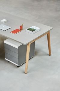 Versa Natura - Bureau de direction - Ofita - Design authentique avec appui en bois_1