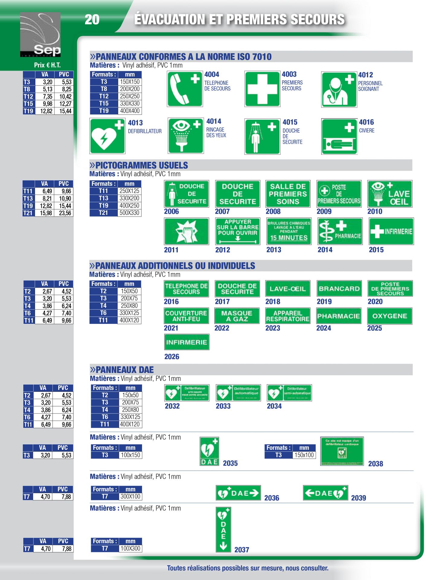 Panneau de signalisation d'évacuation - sécurité et orientation_1