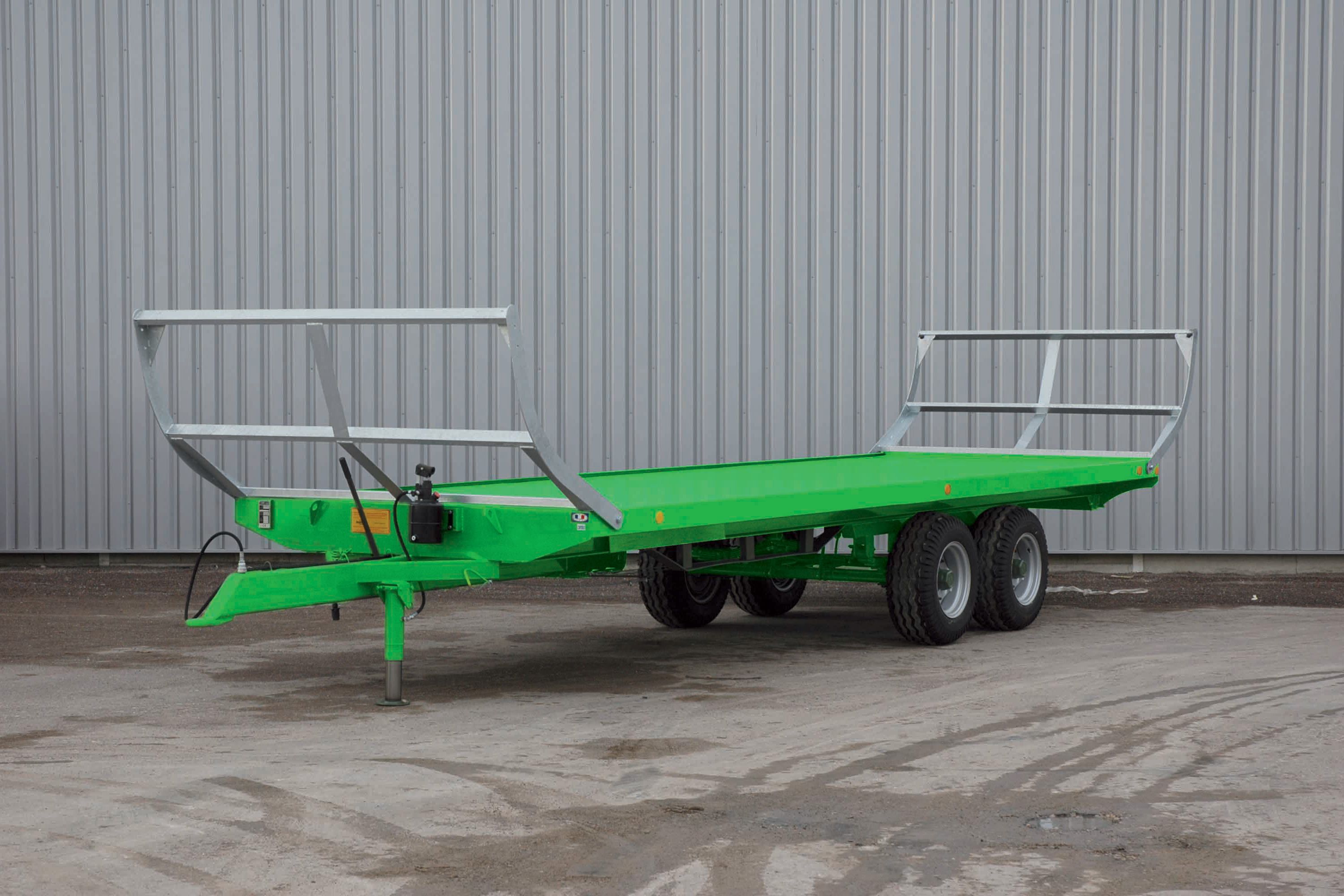 Remorque plateau agricole wago - joskin-bourges - longueur du plateau 6 à 10 m - charge utile 7 à 12 t_1