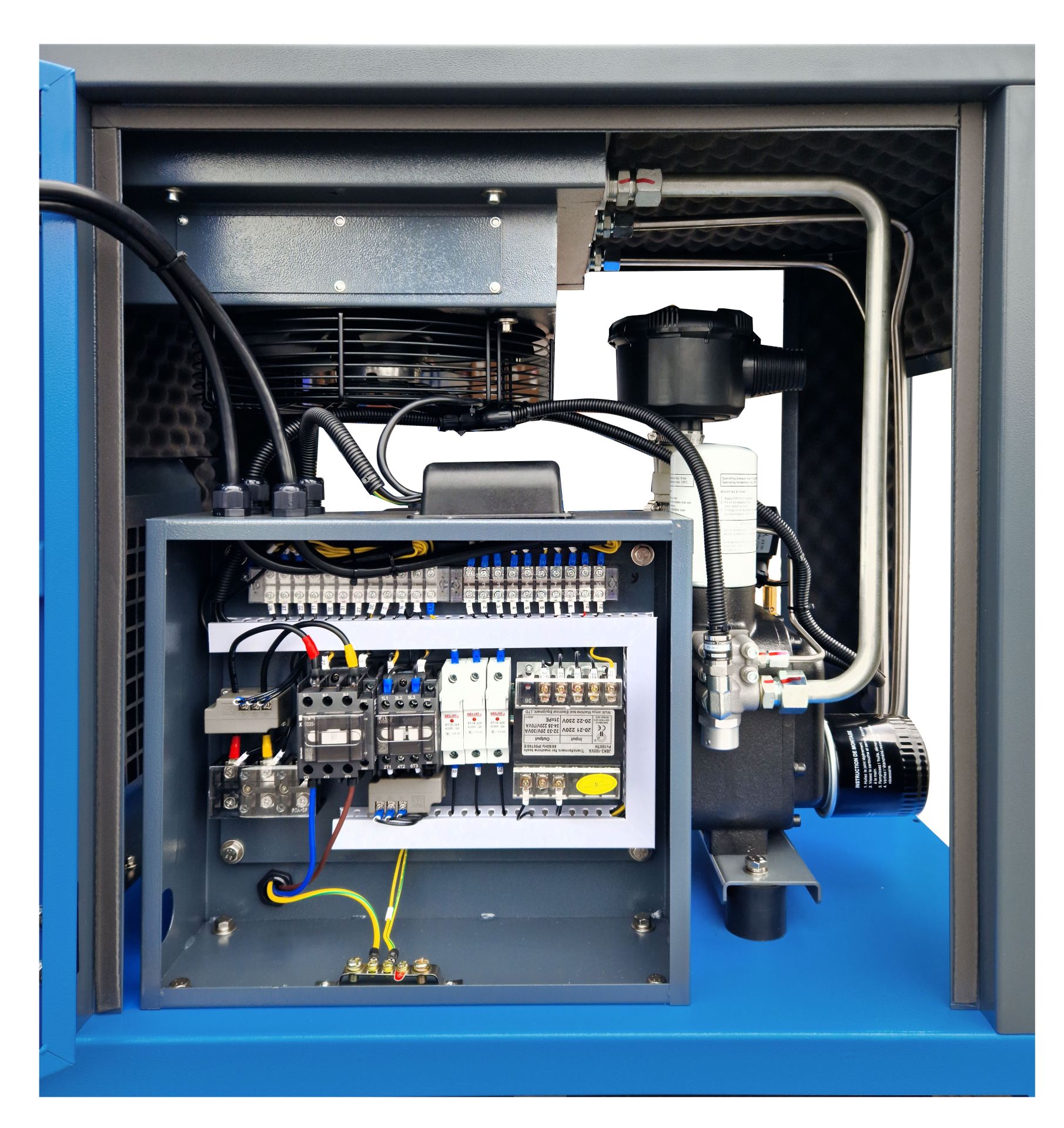 HSC3 G2 - Compresseur à spirale Éole France - 2.2kW/3Cv, silencieux, 8 bar, 230V ou 400V_1