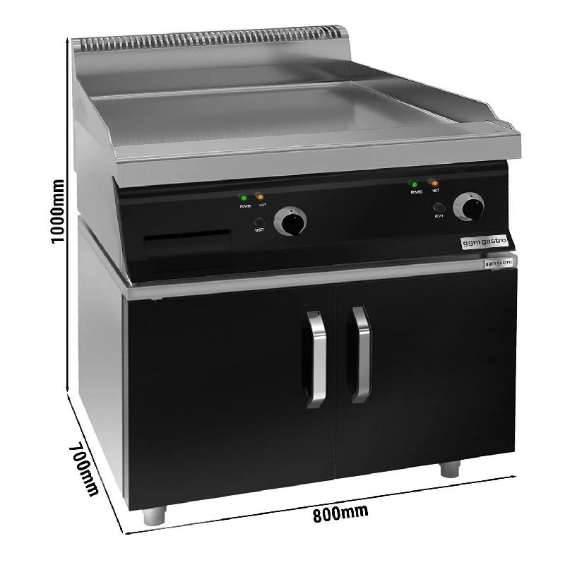 Plaque de cuisson électrique - 7,1 kW - Lisse - Incluant un socle avec 2 portes  - Mario 700 | GGM -EGK873M-GK866T_1