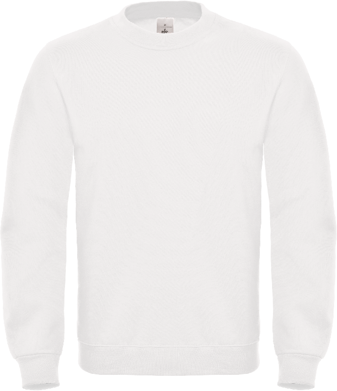 Sweat-shirt col rond ID.002 - Réf: CGWUI20 - B&C - 80% coton, 20% polyester - Tailles 3XL à 5XL_1