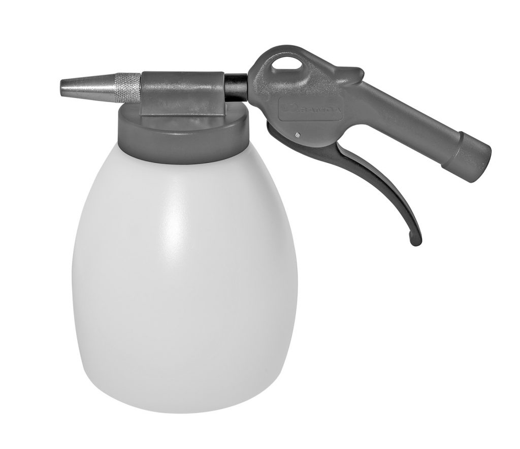 Pistolet de pulvérisation en thermoplastique pour dégraissants - Buse réglable - Réservoir 0,75 L - Réf. 184 000_1