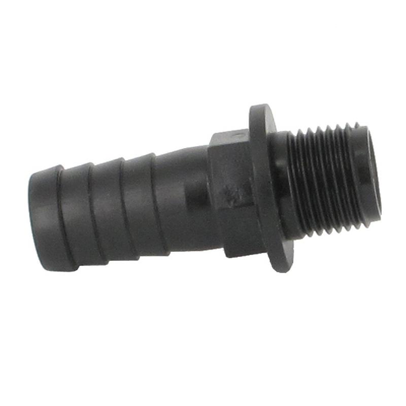 Raccord annelé - Droit - M 1/2