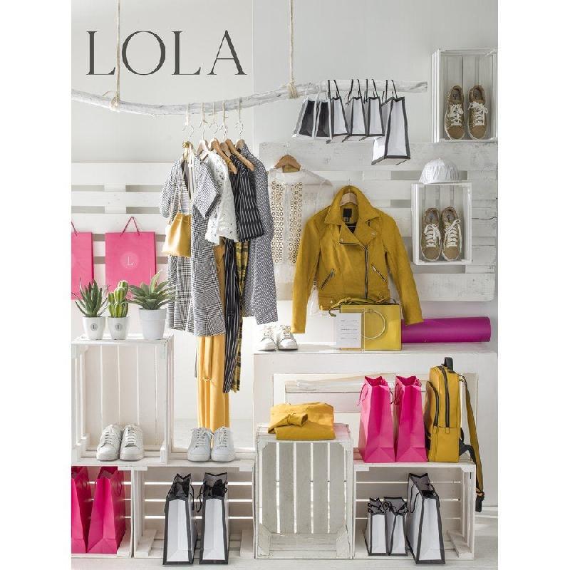 Sac Luxe pelliculé blanc lisière noir 24x8x18cm - par 12 - effet graphique élégant_1