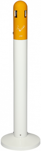 Cendrier sur pied dôme tubulaire 3L Probbax® - acier galvanisé avec finition époxy - conception originale_1