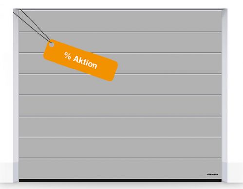 Double porte de garage sectionnelle anti-effraction RenoMatic - Rainure M - Surface Woodgrain - Motorisée - 9 couleurs disponibles_1