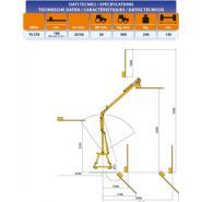 TS370 Taille-Haie Hydraulique - Tifermec Oleodinamica S.R.L. - Débit 25/30 L/min - Bras hydraulique avec barre de coupe 160 cm_1