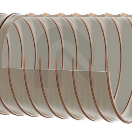 Tuyau PU d'aspiration et de transfert, très flexible, antistatique, résistant aux agressions microbiennes - Master-PUR L Trivolution_1