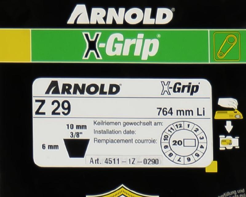 Courroie trapézoïdale X-Grip V - Type Z 29_1