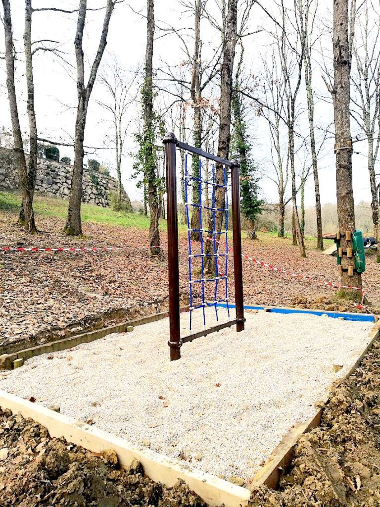 Filet à grimper - parcours sportif extérieur - Gamme Combattant_1