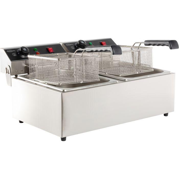 Friteuse posable électrique 2x6 l 7455.1008 COMBISTEEL_1