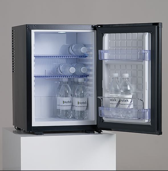 Minibar Ecoline 40L - Silencieux, économique et sans CFC avec éclairage LED_1