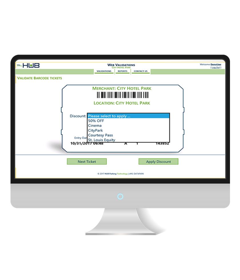 Validation Web DataPark - Gestion de parking - Hub - Système de validation et station d'encodage avec interface web et options avancées_1