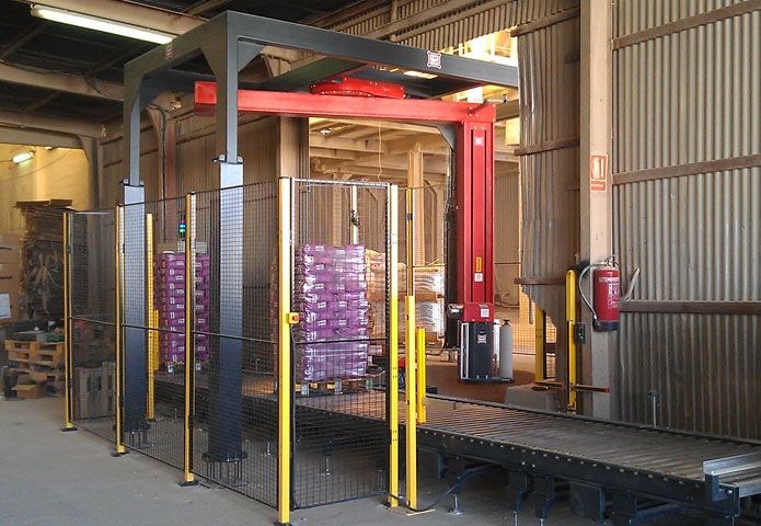 Arm3500 - banderoleuse à bras tournant automatique - EF Pack - jusqu'à 50 palettes/heure_1