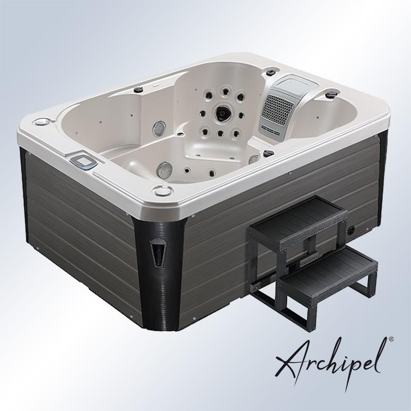 SPA 4 PLACES ARCHIPEL® GT4 BLANC NACRÉ - SPA THÉRAPEUTIQUE BALBOA® 215 X 160 CM_1