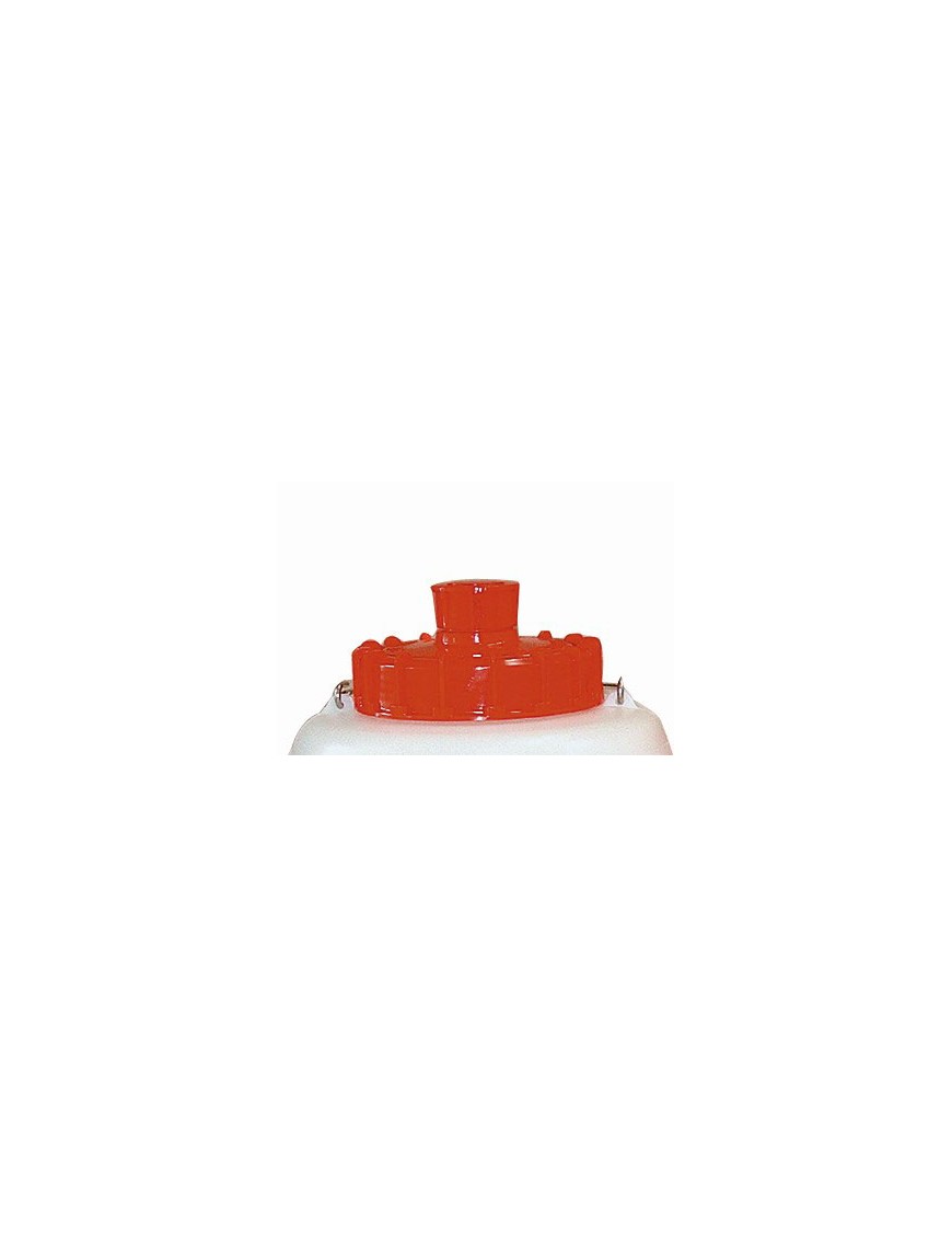 Tonnelet en plastique 30 litres - PE finition industrielle - Robinet DN 8 - Couvercle vissant Ø 125 mm_1