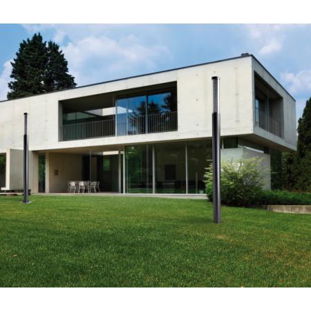 Borne extérieure Maxima Plus - IP55 - IK08 - 80W - Anthracite - Hauteur 2480mm - 3000K - 5720 lumens - 5611_1