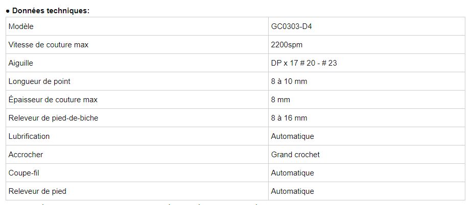 Gc0303-d4 - piqueuse plate - Topeagle International Ltd. - vitesse max 2200spm - couture pour matériaux résistants_1