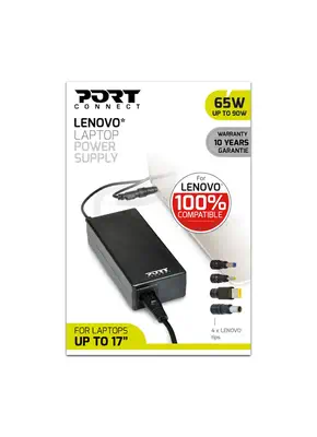 Port Designs 900093-LE adaptateur de puissance & onduleur Intérieure 90 W Noir_1