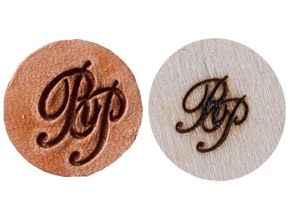 Posta perma marque à chaud - Royalposthumus - Ø11 mm - Pour cuir, carton et bois fin_1