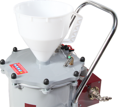 Sableuse professionnelle de précision - Réservoir 30 litres sur roues - Tuyau 5 m et pistolet buse Ø 2,5 mm_1