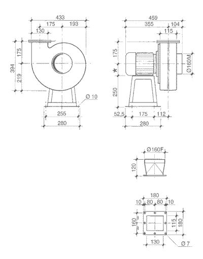VSBL 25 - Ventilateur centrifuge industriel - Plastifer - Basse pression - Certifié ATEX - Haute performance_1