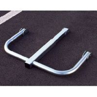 Barrière de parking éco 3 pieds rabattable / tube de diamètre 50mm mottez_1