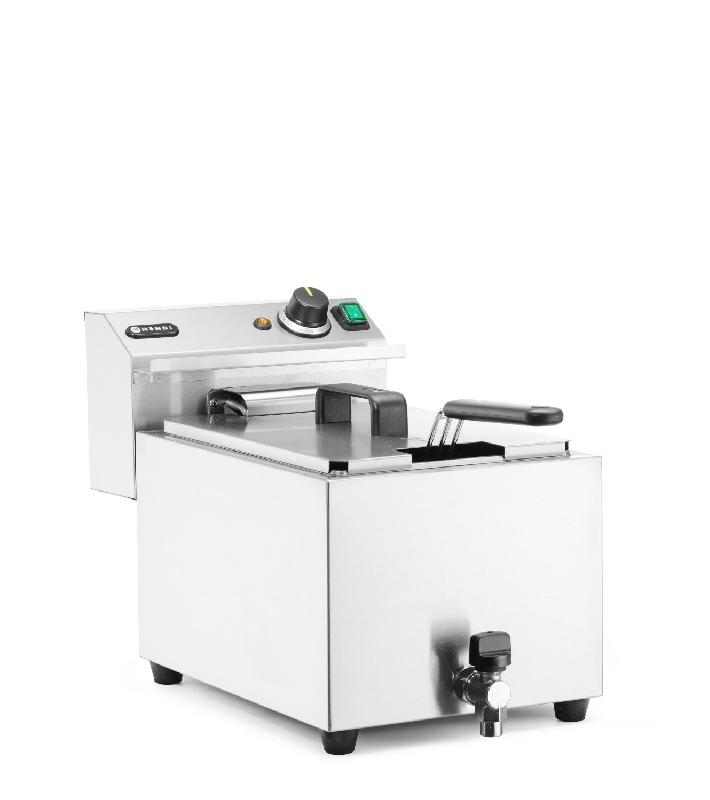 Friteuse Profi Line avec robinet de vidange 10L 400V HENDI_1