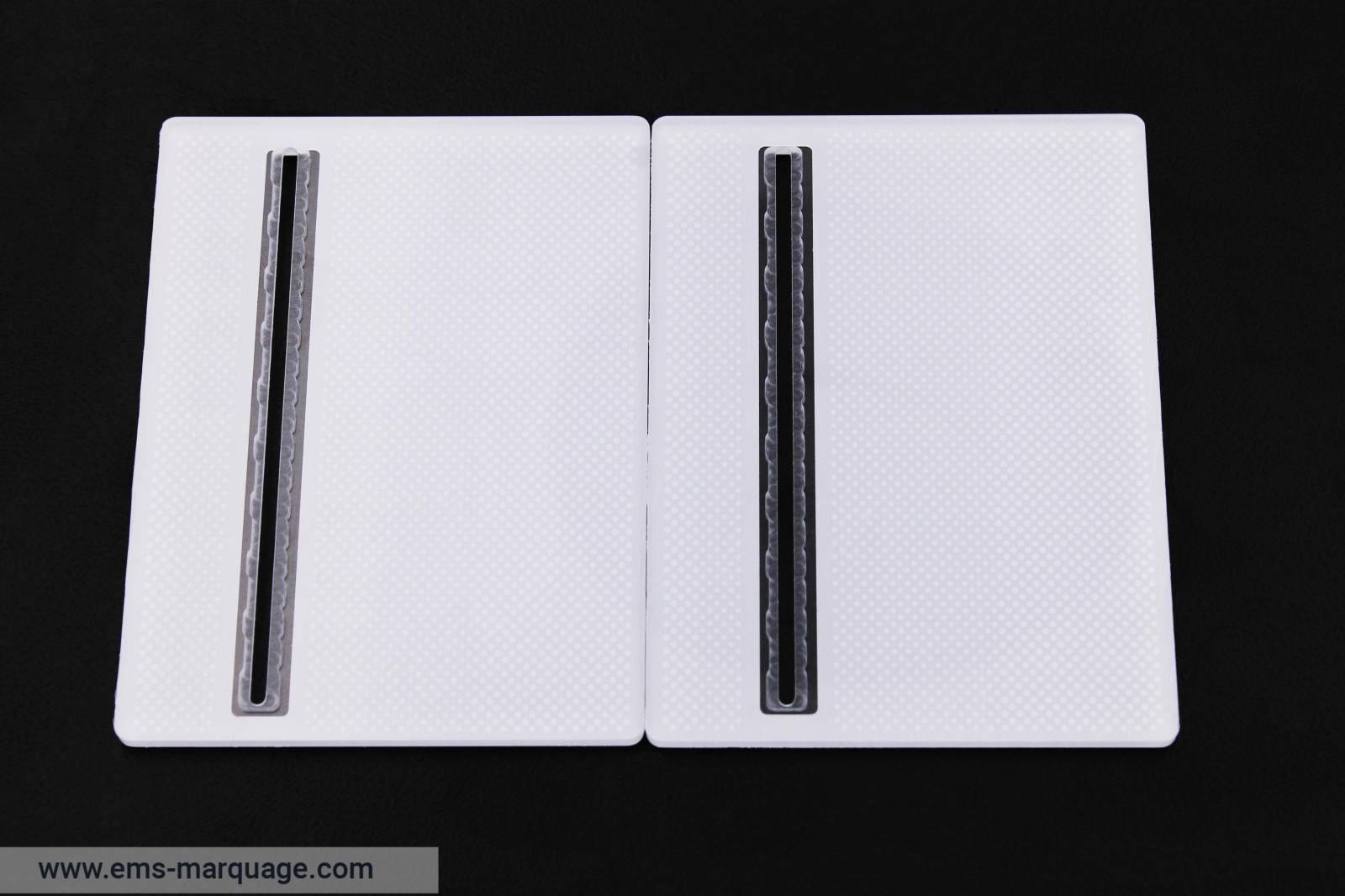 Impression sérigraphie - EMS Espace Marquage - marquage et usinage sur faces avant en plastique_1