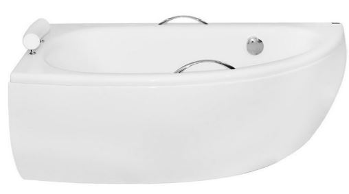 BAIGNOIRE D'ANGLE MARINA ANGLE GAUCHE AVEC TABLIER_1