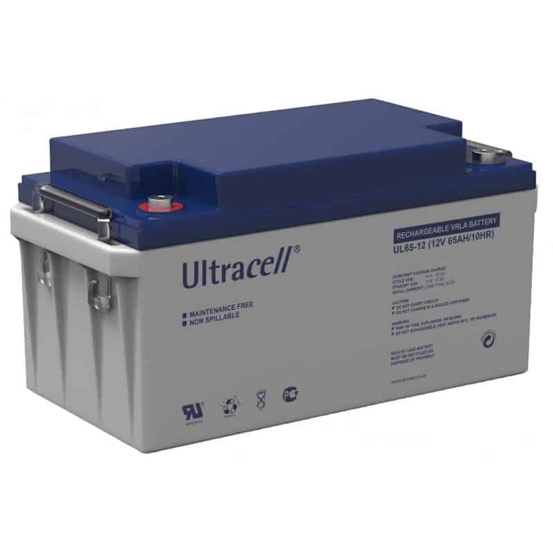 Batterie AGM 65Ah 12V Ultracell - Technologie VRLA - Stockage énergie solaire et éolienne_1