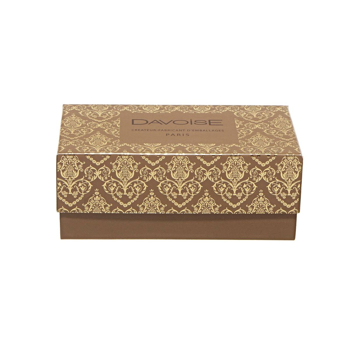 Balloboite Glam'or - boîte cadeau alimentaire - Davoise - 136x75x50mm - Contient jusqu'à 1kg de bonbons ou chocolats_1