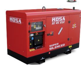 GE 45 YSX - Groupe électrogène diesel MOSA - 42 kVA triphasé, super insonorisé, compact et transportable_1