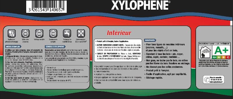 Traitement du bois meuble XYLOPHENE vermoulus 25 ans - 0.5 l - Durcisseur et consolidant pour bois fragilisés_1