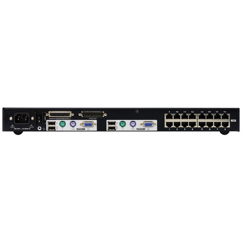 ATEN KH2516A Switch KVM, VGA, PS/2-USB over Cat 5, 2 User, 16 ports_1