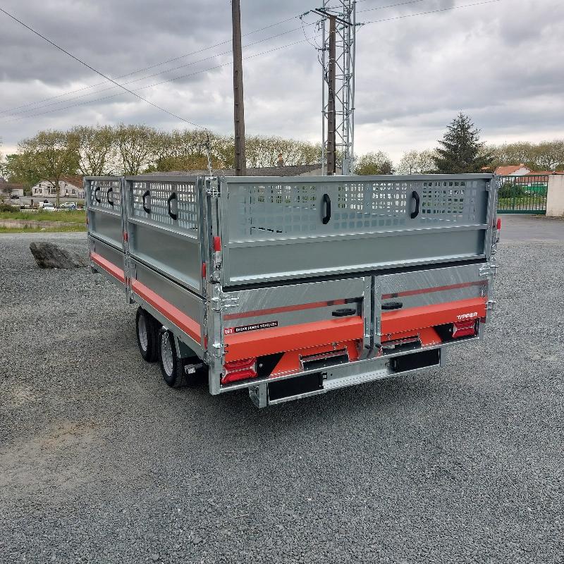 Brian James Tipper 2024 - benne basculante haute performance 4,00 m × 2,00 m - 3500 kg PTAC_1
