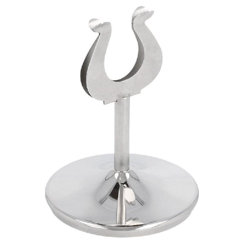 Porte-étiquettes numéros de table 10,2cm inox_1
