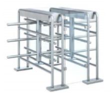 Tourniquet d'accès piéton - Turny 250 en acier inoxydable AISI 304 - Contrôle de passage bidirectionnel_1