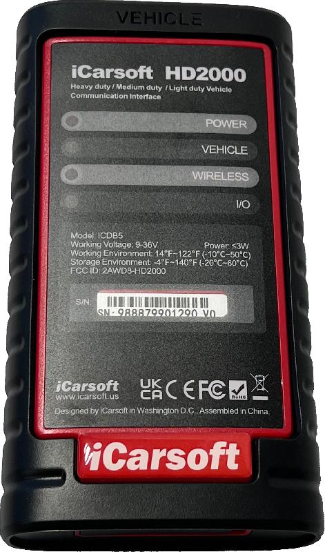 Valise diagnostic automobile extension poids-lourds pour icarsoft cr ultra_1