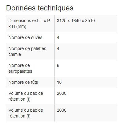 139386w - Conteneur de stockage 2GK 314 avec portes battantes, pour fûts, palettes et cuves 1000L_1