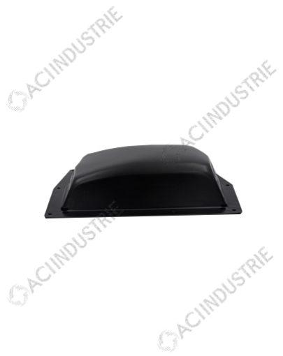 Aci822 - Aérateur statique Flo-Matic - Acier peint noir, ultra silencieux, dimensions 275x169x56 mm_1