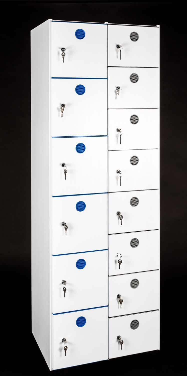 Casiers vestiaire multiple en composite pour milieu humide aux normes d'hygiène_2