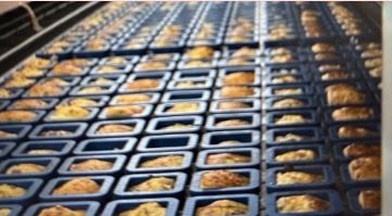 Grill infrarouge moyen gaz industriel - dorage d'omelettes_1