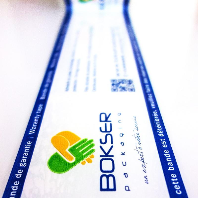 Ruban adhésif imprimé acrylique silencieux 28µ - Havane, Blanc, Transparent - 48mm et 75mm_1