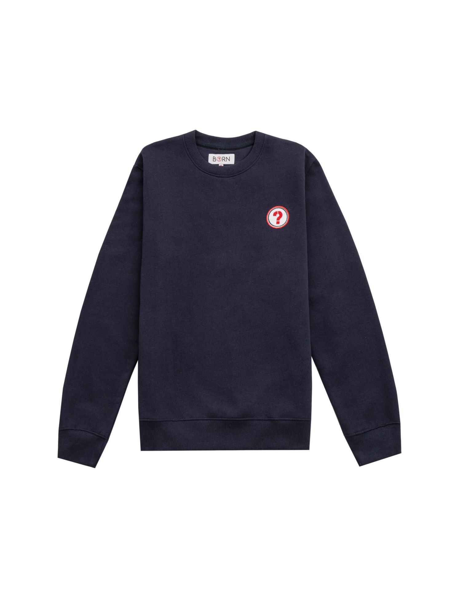 Sweat col rond unisexe Amsterdam - Born Collection - 80% coton BCI, 20% polyester recyclé, 340 gsm_1